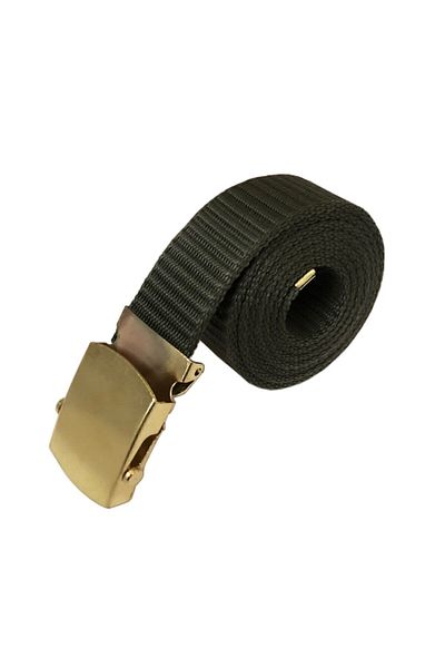 FLAŞ Tactical Yellow Metal Buckle Khaki Belt Military Tactical Bandolier