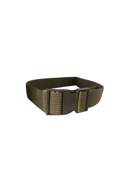 Donatım Unisex Khaki Flat Unbreakable Buckle Bandolier Belt