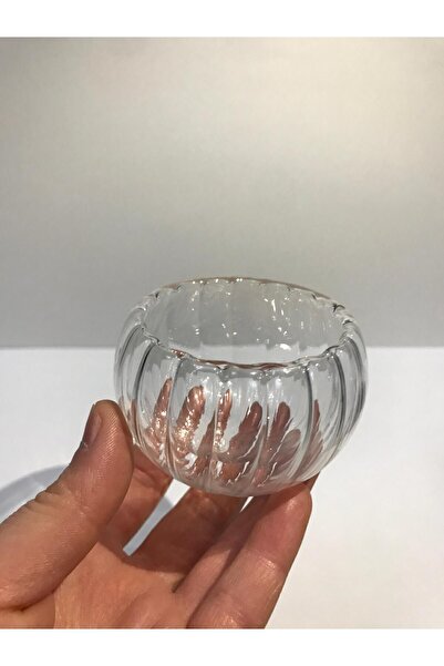 Mozabel 6 Lı Çift Cidarlı Optikli-çizgili-fitilli Mini Sosluk Drajelik Lokumluk