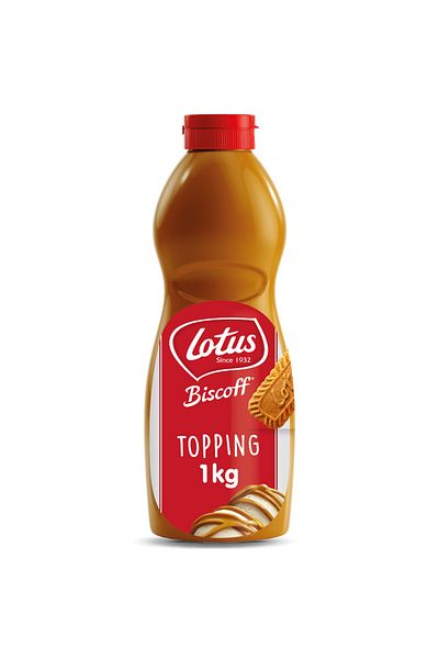 Lotus Biscoff Topping Squeezy Bottle 1kg