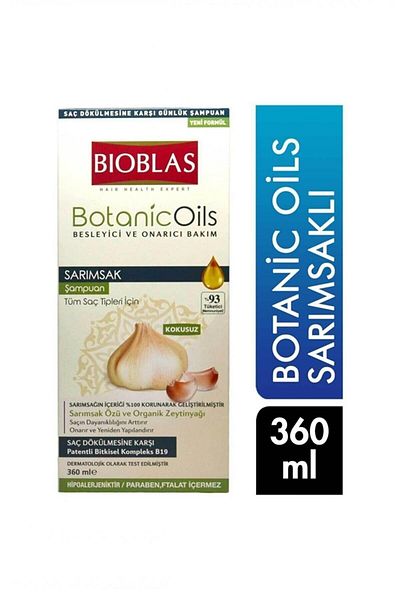 Dalin Bioblas Botanical Oils 360ml - Shampoo Garlic