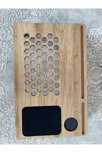 Genel Markalar Varje Tablet Ve Telefon Bölmeli Katlanır Ayaklı Laptop, Notebook, Bilgisar Sehpası Ve Çalışma Masası