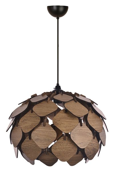 İnfigo Concept Nordic Style Rustic Wooden Modern Leaf Pendant Lamp Chandelier