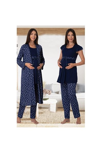 Effort Pijama Effortt Maternity 3-Piece Pajama Set