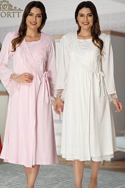 Effort Pijama Rochie pentru femei gravidă Effort roz