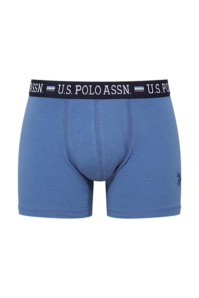 U.S. Polo Assn. Η.Π.Α. Polo Assn. Z.8.E.0T.A4G.R.P87 Ανδρικό σετ μπόξερ με στάμπα 2 τεμαχίων