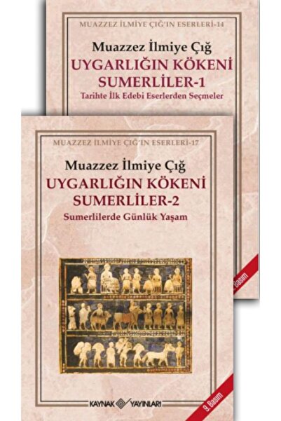 Kaynak Yayınları Uygarlığın Kökeni Sümerliler 1-2 (2 Kitap)