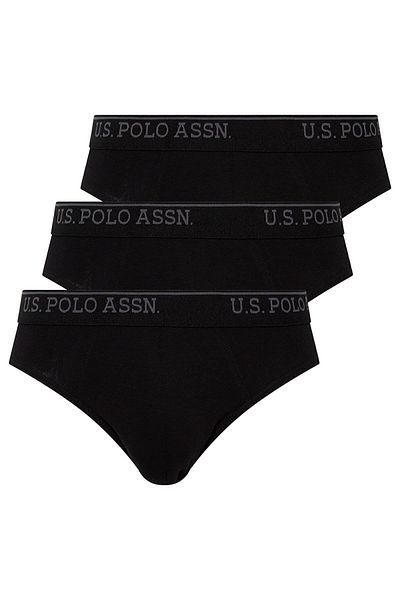U.S. Polo Assn. ΒΑΣΗ. Polo Assn. Z.9E0T0.A.0G.P.3 - Ανδρικό Σετ slip 3 τεμαχίων Battal