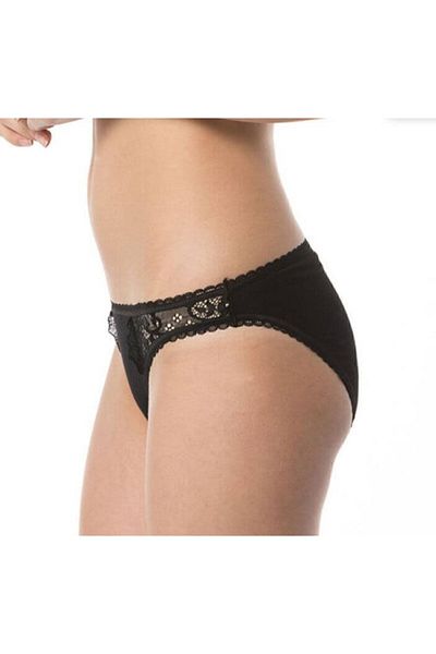 İmer Çamaşır Chiloți Modal Imer Lace Edge 4350 Negru