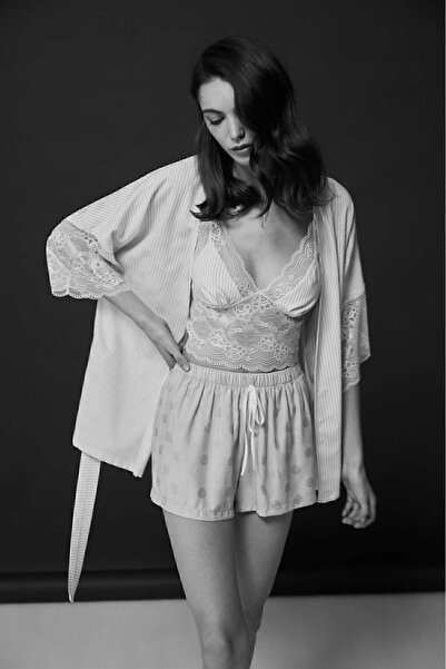 Bonnie Clyde Γυναικείο μπεζ κοστούμι βισκόζης Bonnie&Clyde 3A.0STR.0.A.0.PL.9.S