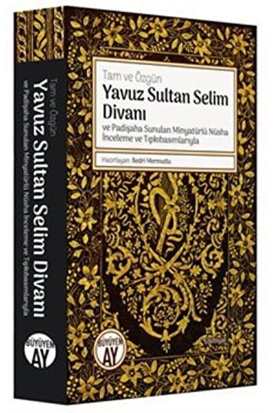 Genel Markalar Tam Ve Özgün Yavuz Sultan Selim Divanı Ve Padişaha Sunulan Min...