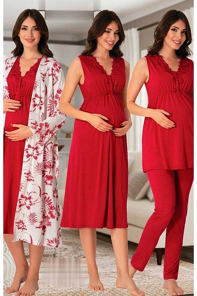 ByLohusa Effortt Cherry Pregnant Maternity Set