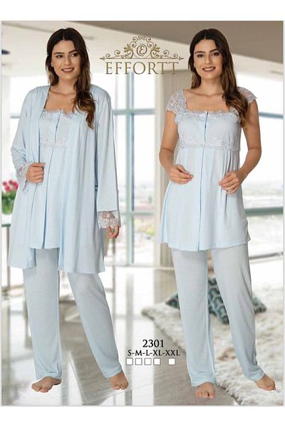 Effortt 2301-m Pijama halat