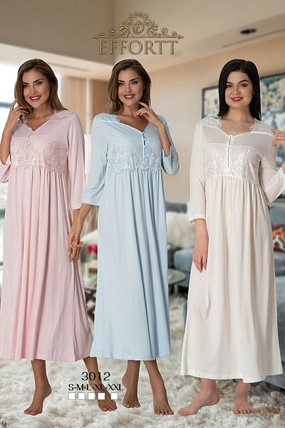 Effort Pijama Νυχτικό εγκυμοσύνης με δαντέλα
