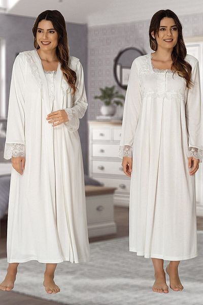 Effortt 2402-e Dressing Gown Nightgown