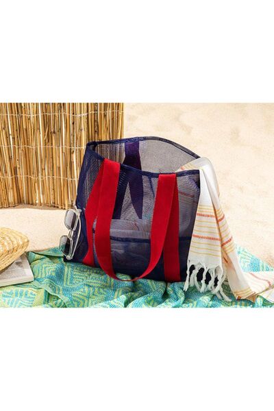 English Home Ženska torba za plažu 47x40cm tamnoplava