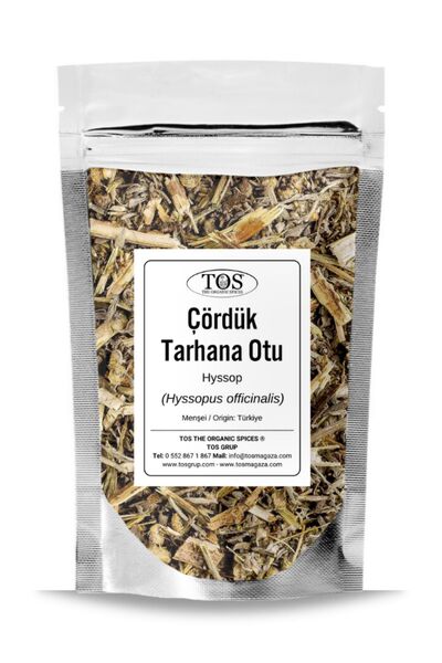 TOS The Organic Spices Çördük Otu 250 gr Tarhana Otu (1. Kalite) Hyssopus off...