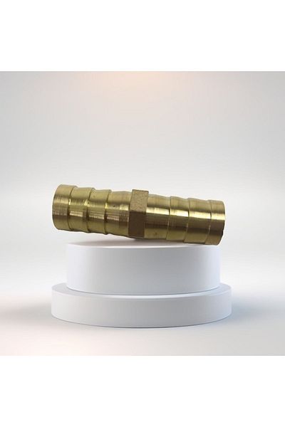 LİNWAY Plastic Butterfly Hose Clamp - 2 Way Brass Connector (12mm-1/2')