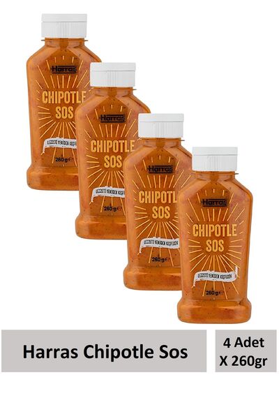 Harras Chipotle sos 4 Adet x 260gr