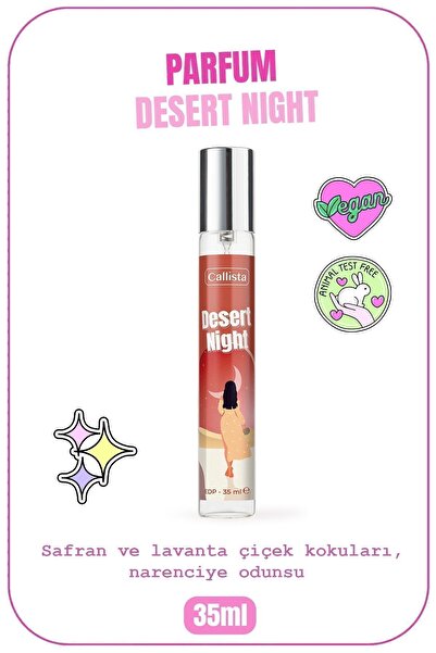 Callista Desert Night Edp Turunçgil Ve Odunsu Kadın Parfüm - 35 ml