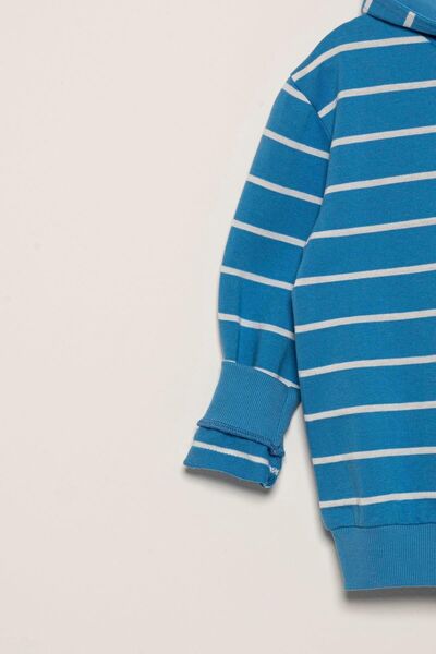 for you kids Set hanorac și jogger cu dungi albastre