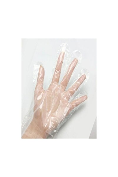 Ambalaj Evi مجموعة قفازات شفافة مكونة من 100 قطعة