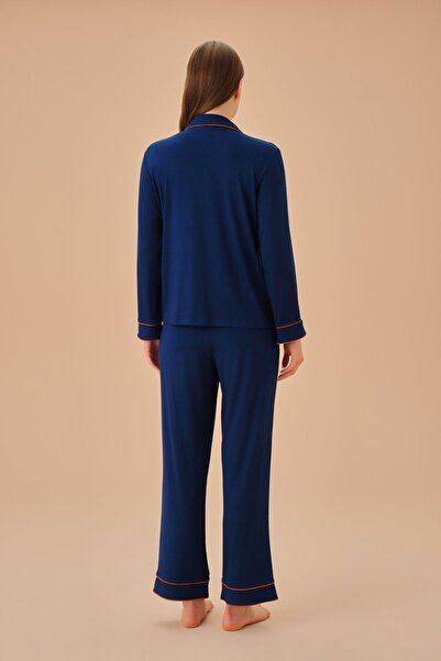 SUWEN Elegant Maskülen Pijama Takımı