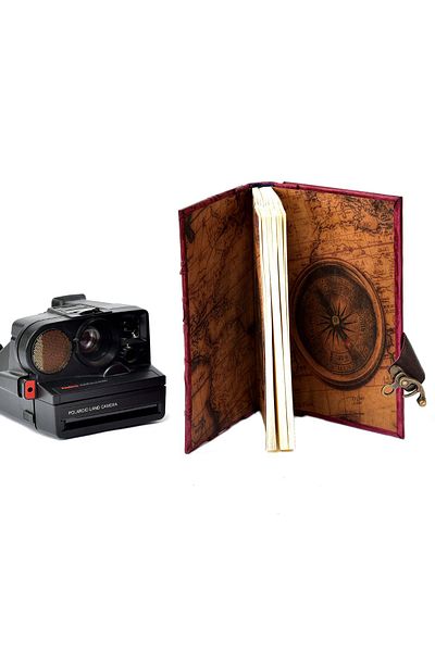 Legend Deri Claret Red Genuine Leather Şamua Paper Key Handmade - Daily Agenda Book Gift