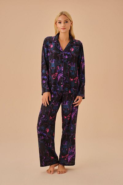 SUWEN Set de pijamale Jaguar pentru bărbați