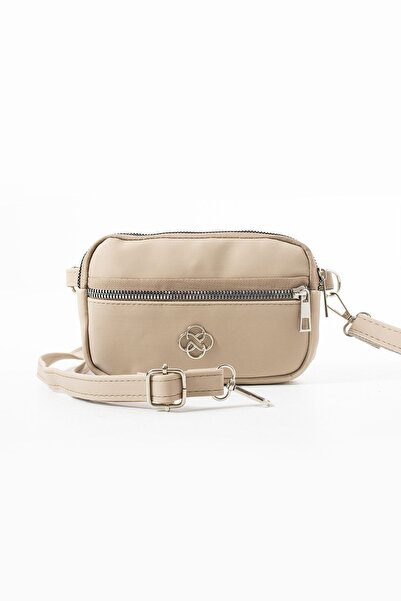 Rosmod Mini geantă de damă Mink - Design de umăr și de mână cu trei buzunare