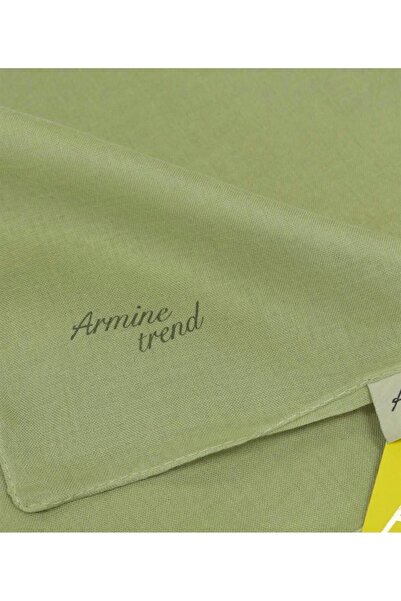 Armine Natural Modal Eşarp - Atne-596 - Yağ Yeşili
