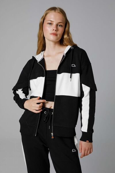 Ellesse Fermuarlı Kapüşonlu Kadın Sweat EF166-BK
