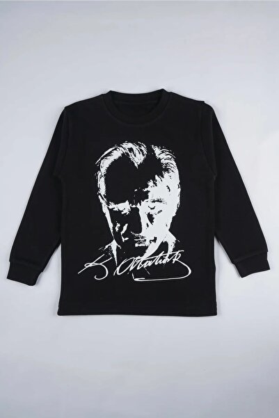 blausee wear Детска тениска с качулка Atatürk - 23 април, 19 май, 29 октомври...