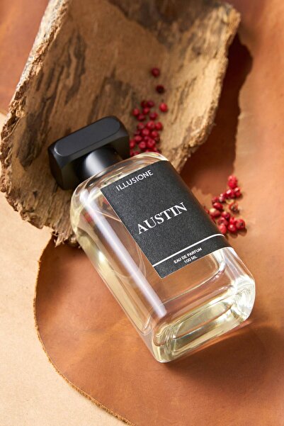 ILLUSIONE FRAGRANCE Austin Edp Erkek Seyahat Boy Parfüm 10ml | Odunsu-baharatlı-amber | Erik, Sedir, Paçuli, Misk