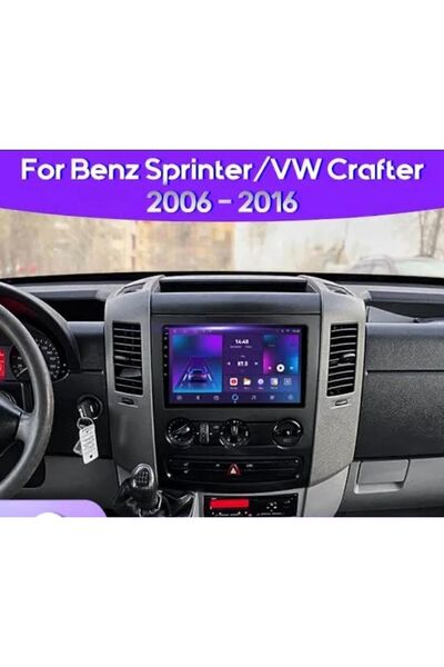 md BENZ SPRİNTER/VW CRAFTER MULTİMEDYA (2006-2016)!4GB RAM 64GB HAFIZA!