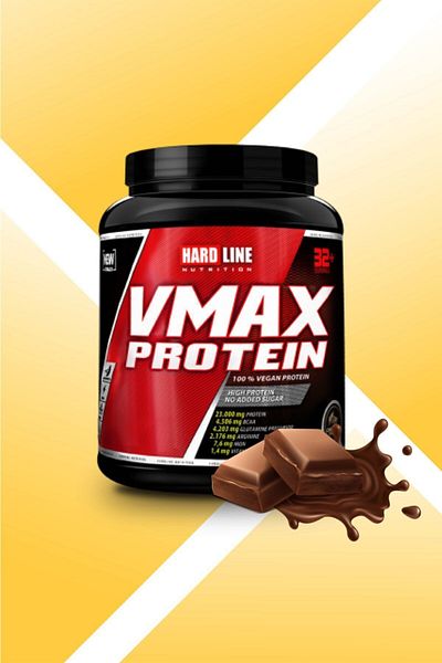 Hardline 908 Gr V-max Protein - Chocolate Flavored
