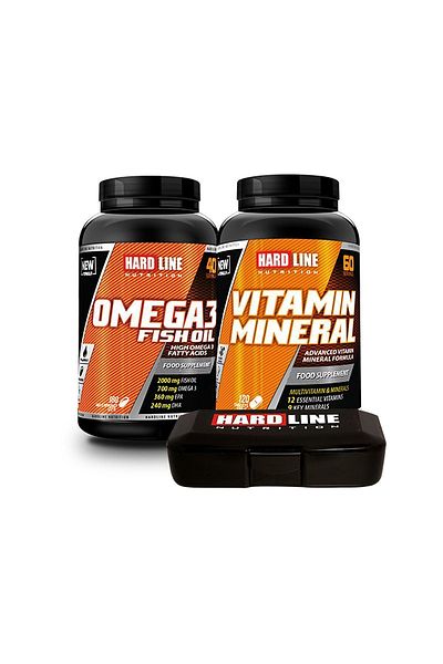 Hardline Omega3 and Vitamin Mineral Combination
