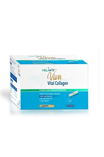 Velavit Viva Vital Collagen Toz Takviye Edici Gıda 30 Saşe
