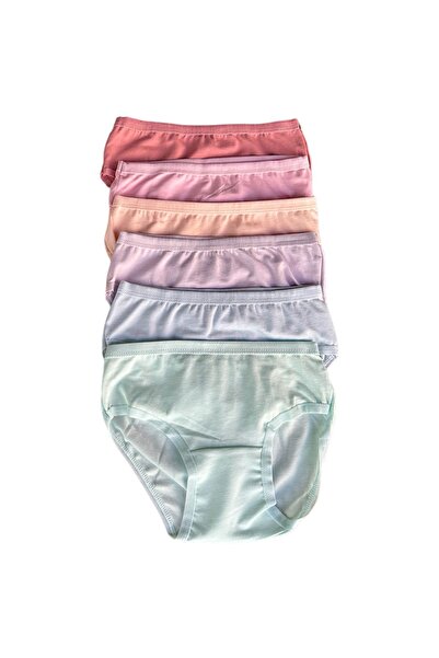 Dondeza 12'li Dondeza Kız Çocuk Fitilli Ve Desenli Külot