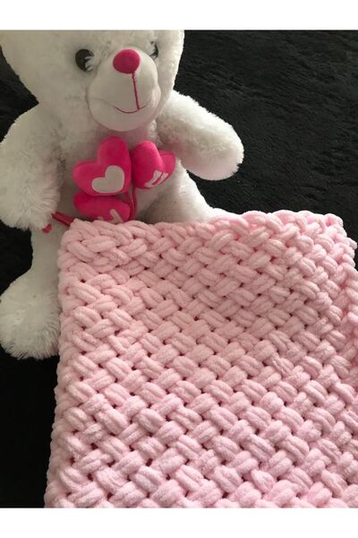 Beykan بطانية أطفال منتفخة من أليز (بطانية طبيعية عضوية قابلة للغسل)