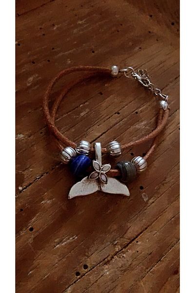 by özllem Leather Double Lucky Bracelet