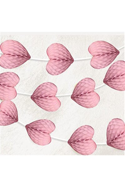 Partioutlet Kalpli Sarkıt Süs Pembe 8 Adet