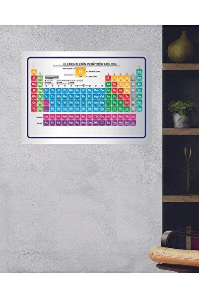 Master Periyodik Cetvel Bilimsel 35x50 Cm