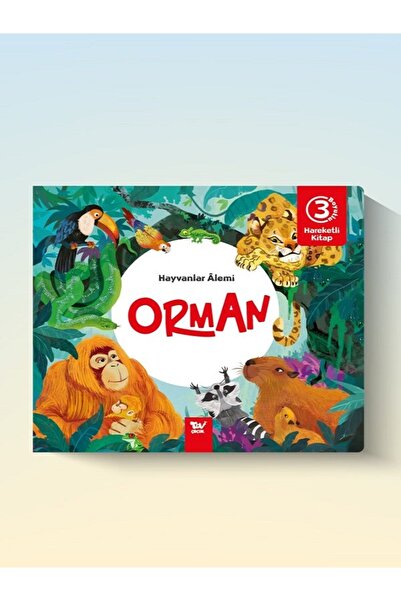 Türkiye Diyanet Vakfı Yayınları Hareketli Kitap 3d Hayvanlar Alemi Orman - Tü...