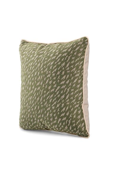 ÖZENEV 43X43 Special Design Woven Throw Pillow Cover - Hidden Zipper, Ribbed Living Room Decorative