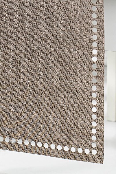 ÖZENEV Evine Özen Runner Amerikan Servis Masa Örtüsü 40x140 Cm Pudra Çift Taraflı