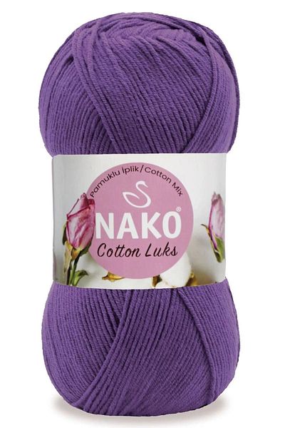 NAKO Cotton Luxury 97559 Πλεκτό νήμα λεβάντας