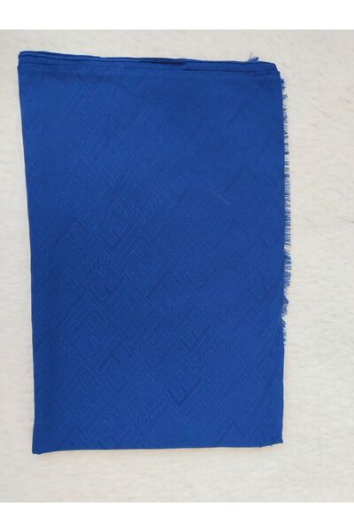 Trablus شال جاكار قطني نسائي منقوش من F