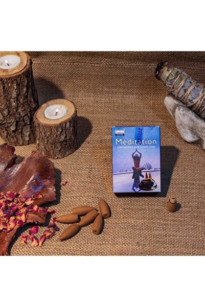 Darshan Incense Meditasyon Geri Akış (BACK FLOW) Tütsü 10 Adet