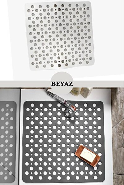 Genel Markalar Main Shop Kare Vantuzlu Banyo Ve Duş Kaydırmazı, Küvet Içi Duş...